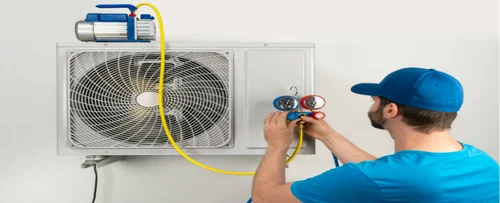 Split AC Gas refill & check-up